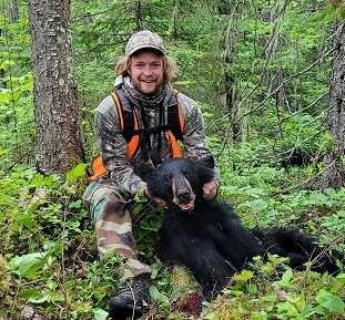 Bear hunting at Windigo Outfitters